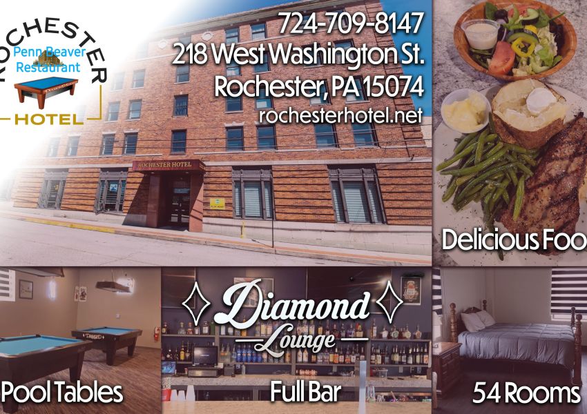 Rochester Hotel and Penn Beaver Restaurant Diamond Lounge