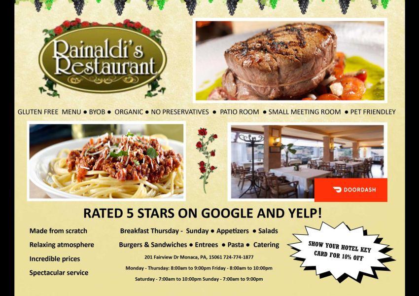 Rainaldi’s – Italian Restaurant